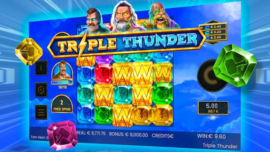 Triple Thunder — демо игра