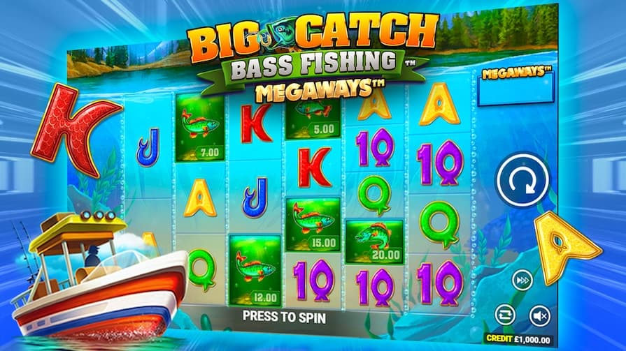 Big Catch Bass Fishing Megaways — трейлер