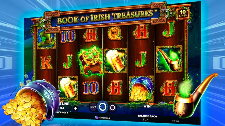 Book of Irish Treasures — обзор слота