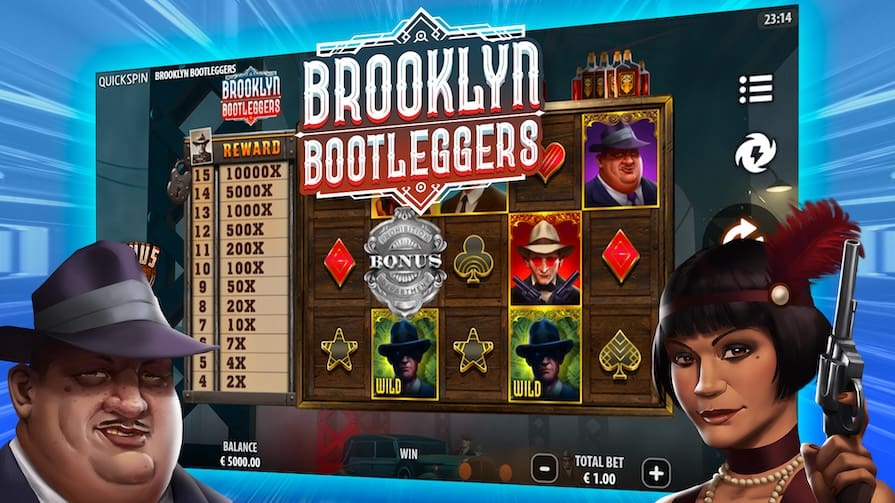 Brooklyn Bootleggers — обзор слота