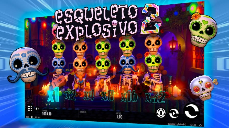 Esqueleto Explosivo 2 — обзор слота