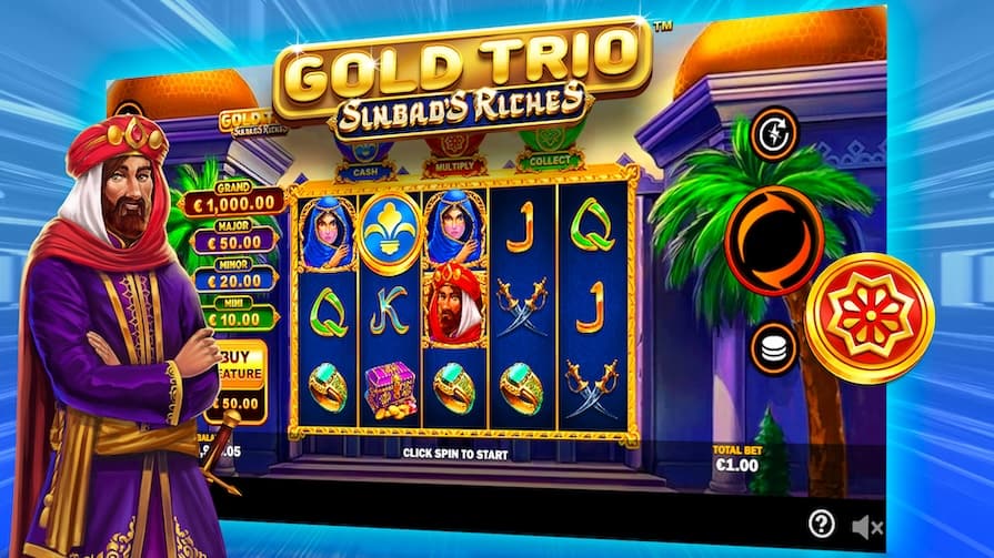 Gold Trio: Sindbad’s Riches — демо игра