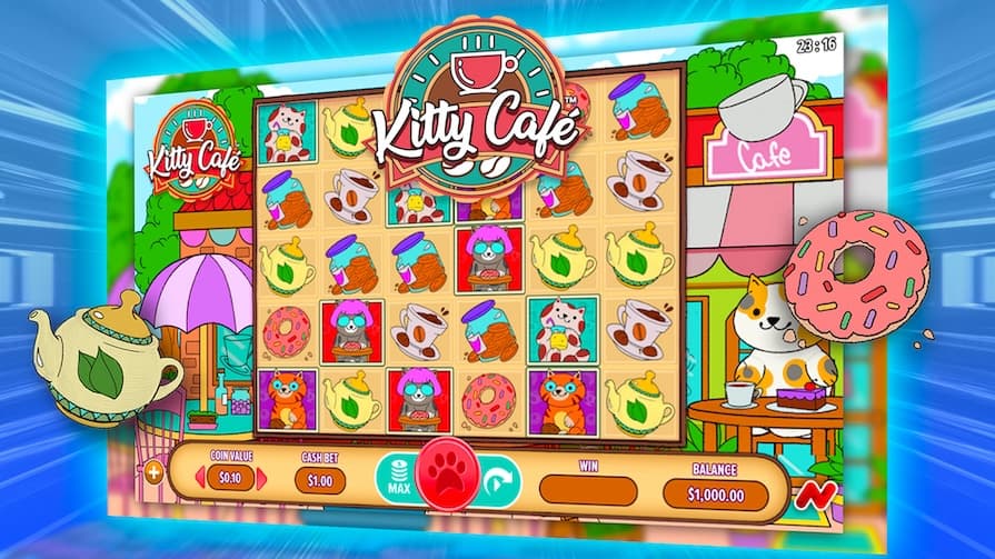 Kitty Café — обзор слота