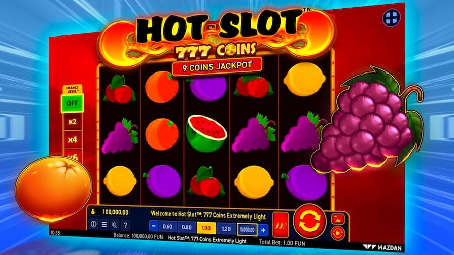 Hot Slot: 777 coins Extremely Light — обзор слота