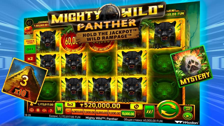 Mighty Wild Panther Halloween Edition — обзор слота