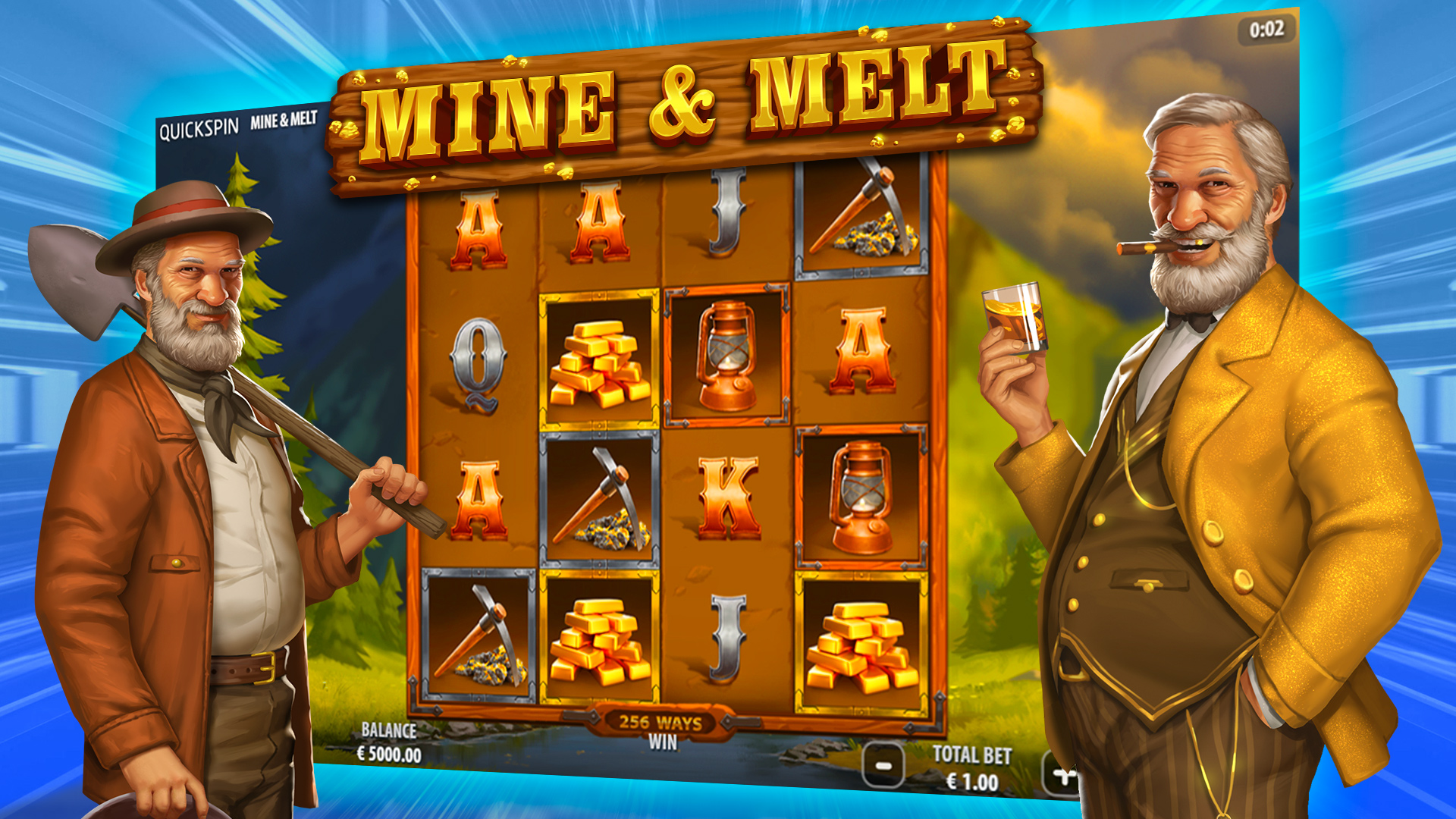 Mine and Melt — обзор слота