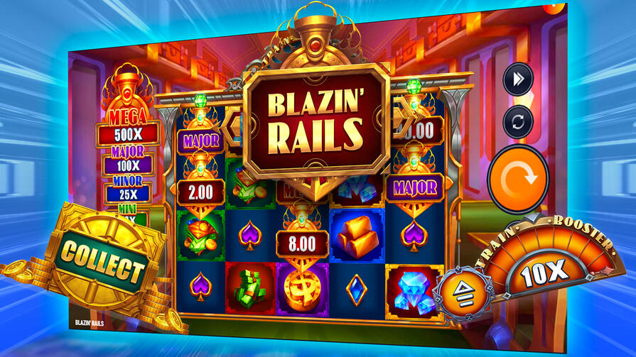 Blazin’ Rails — обзор слота