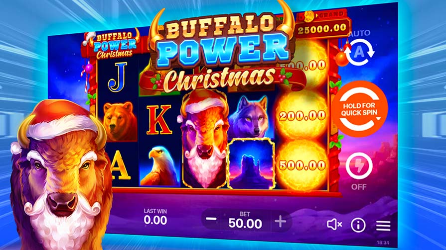 Buffalo Power: Christmas — обзор слота