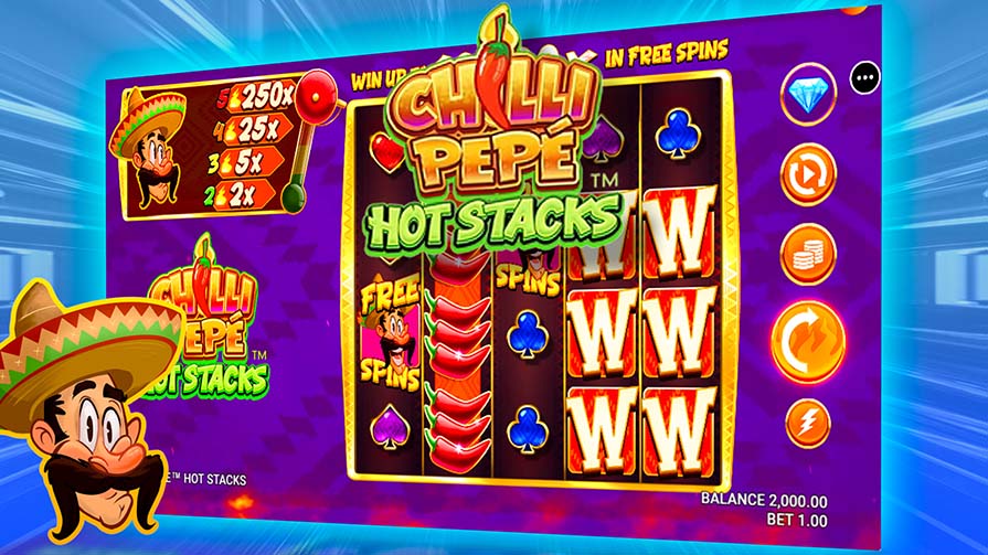 Chilli Pepe Hot Stacks — обзор слота
