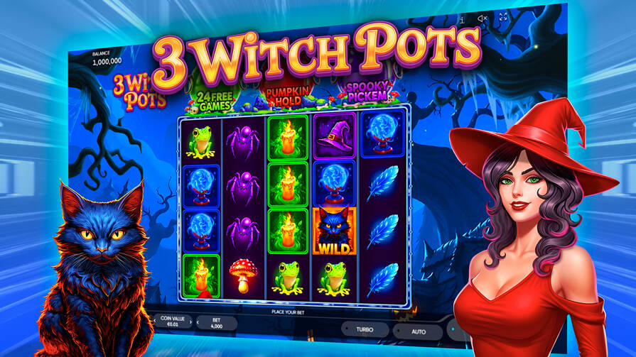 3 Witch Pots — демо игра