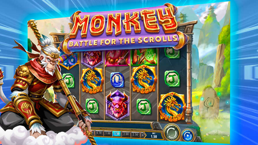 Monkey: Battle for the Scrolls — сюжет